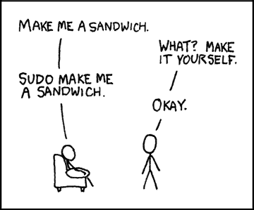 sudo sandwich