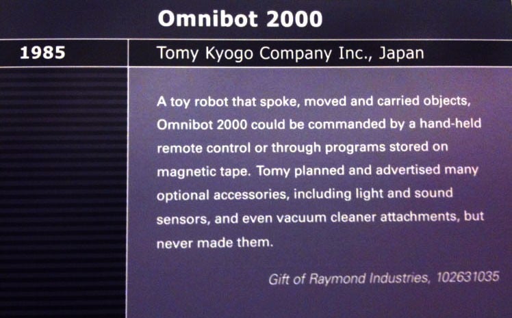 Omnibot 2000 Description